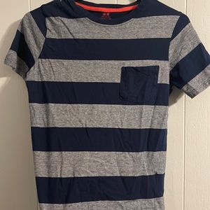 Men’s H&M XS striped pocket Tee